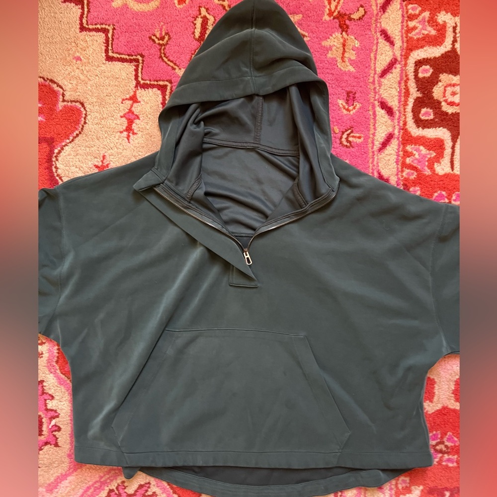 Stylish Dark Green Women's Hoodie
